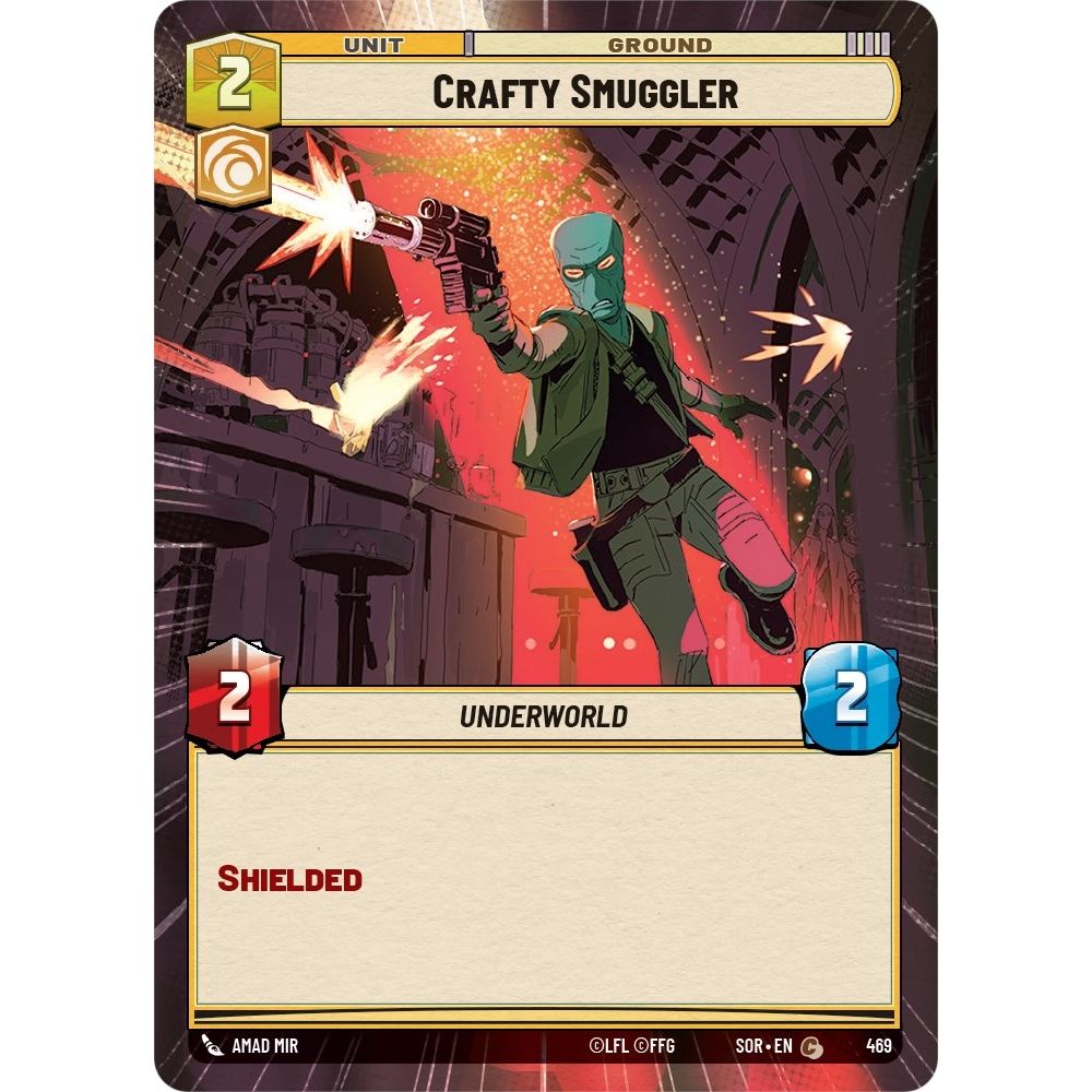 Image for Crafty Smuggler (Hyperspace) (469) (SOR) - Star Wars: Unlimited