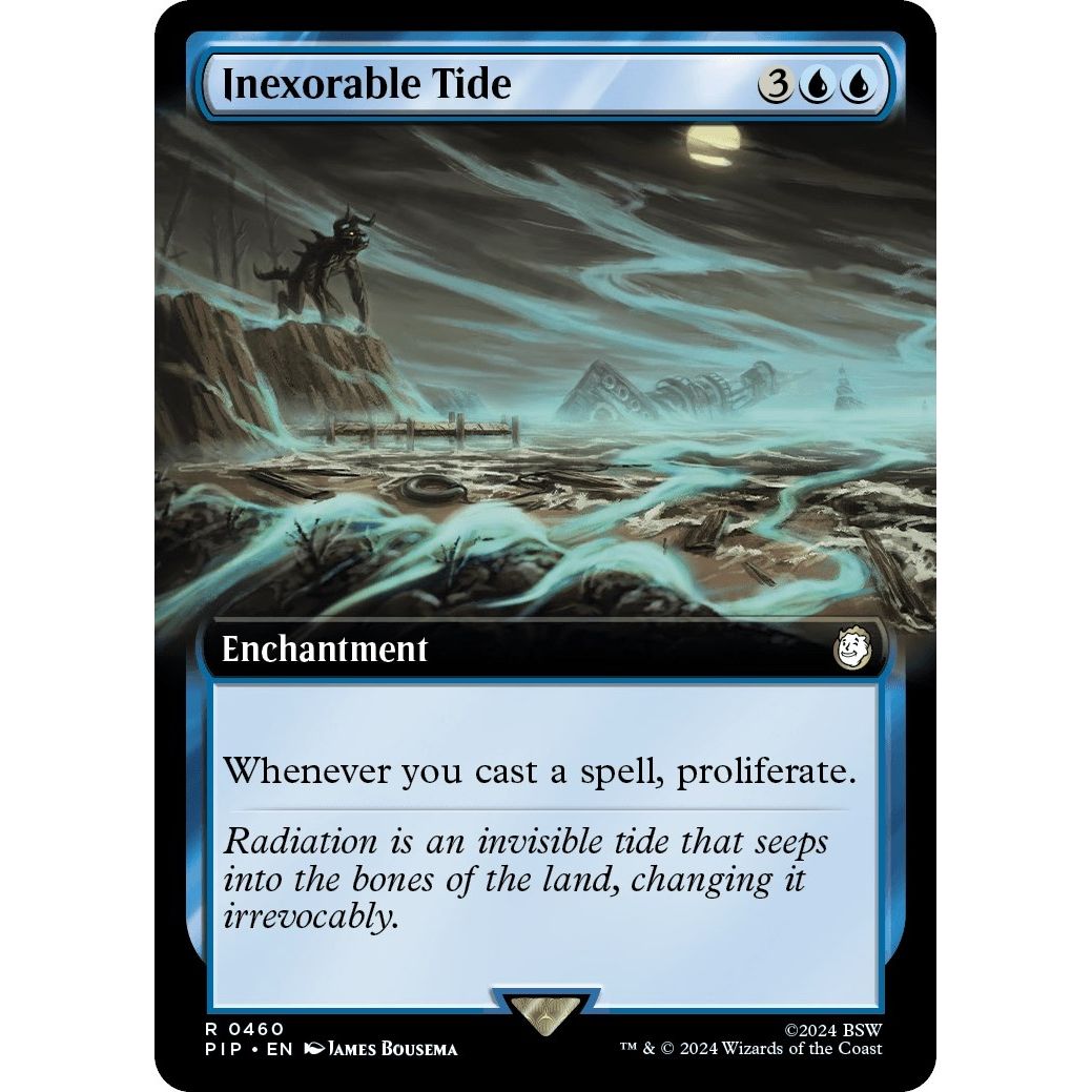 Image for Inexorable Tide (Extended Art) (460) (PIP) - Magic: The Gathering