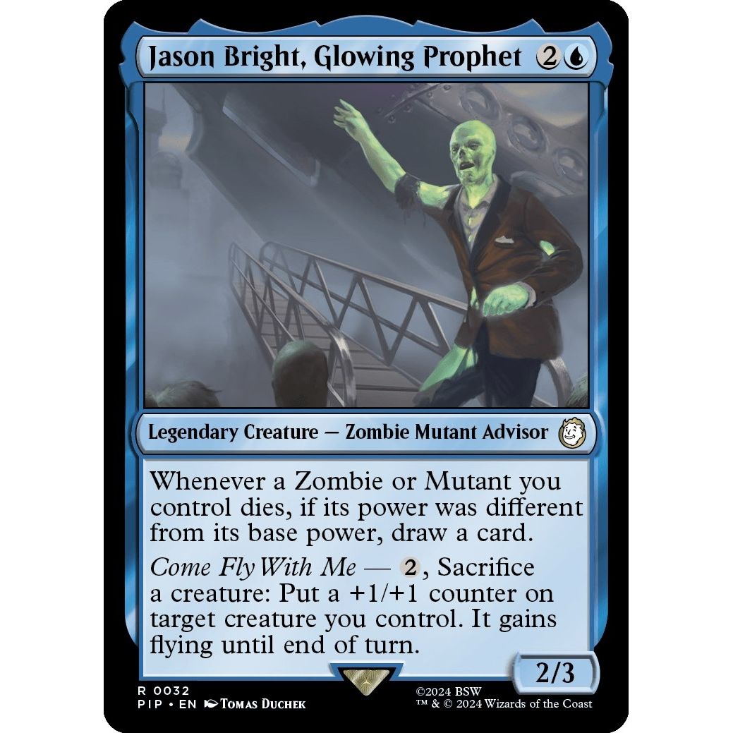 Image for Jason Bright, Glowing Prophet (32) (PIP) - Magic: The Gathering