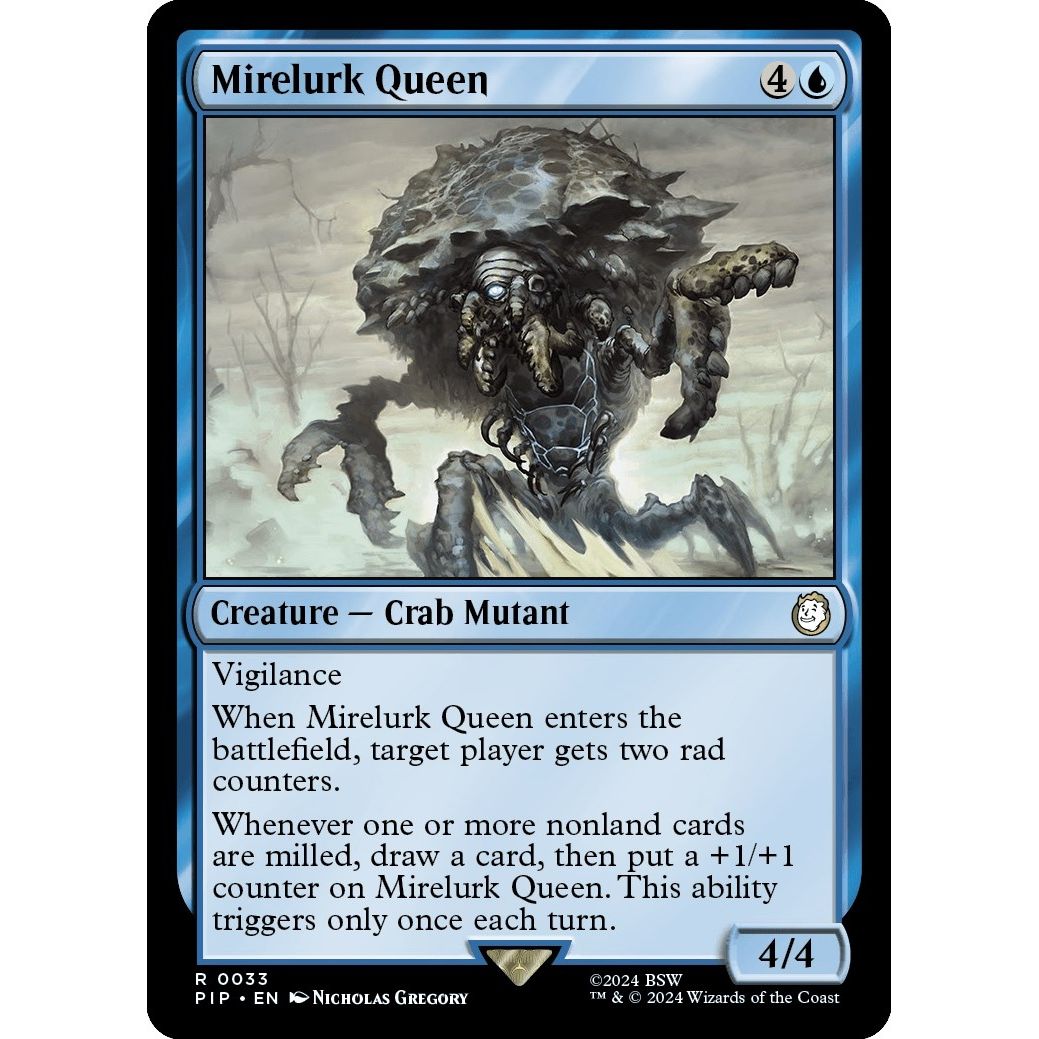 Image for Mirelurk Queen (33) (PIP) - Magic: The Gathering