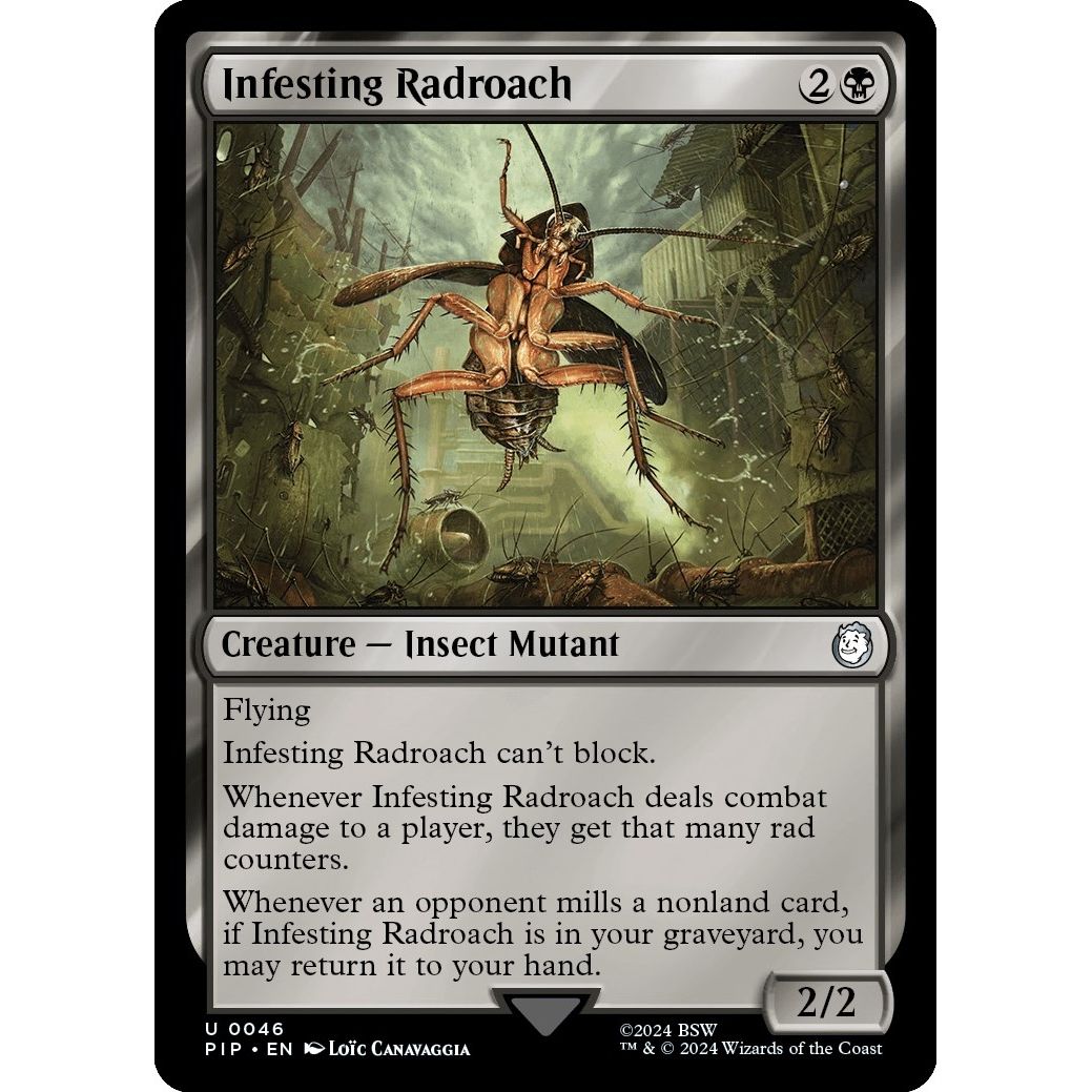 Image for Infesting Radroach (46) (PIP) - Magic: The Gathering