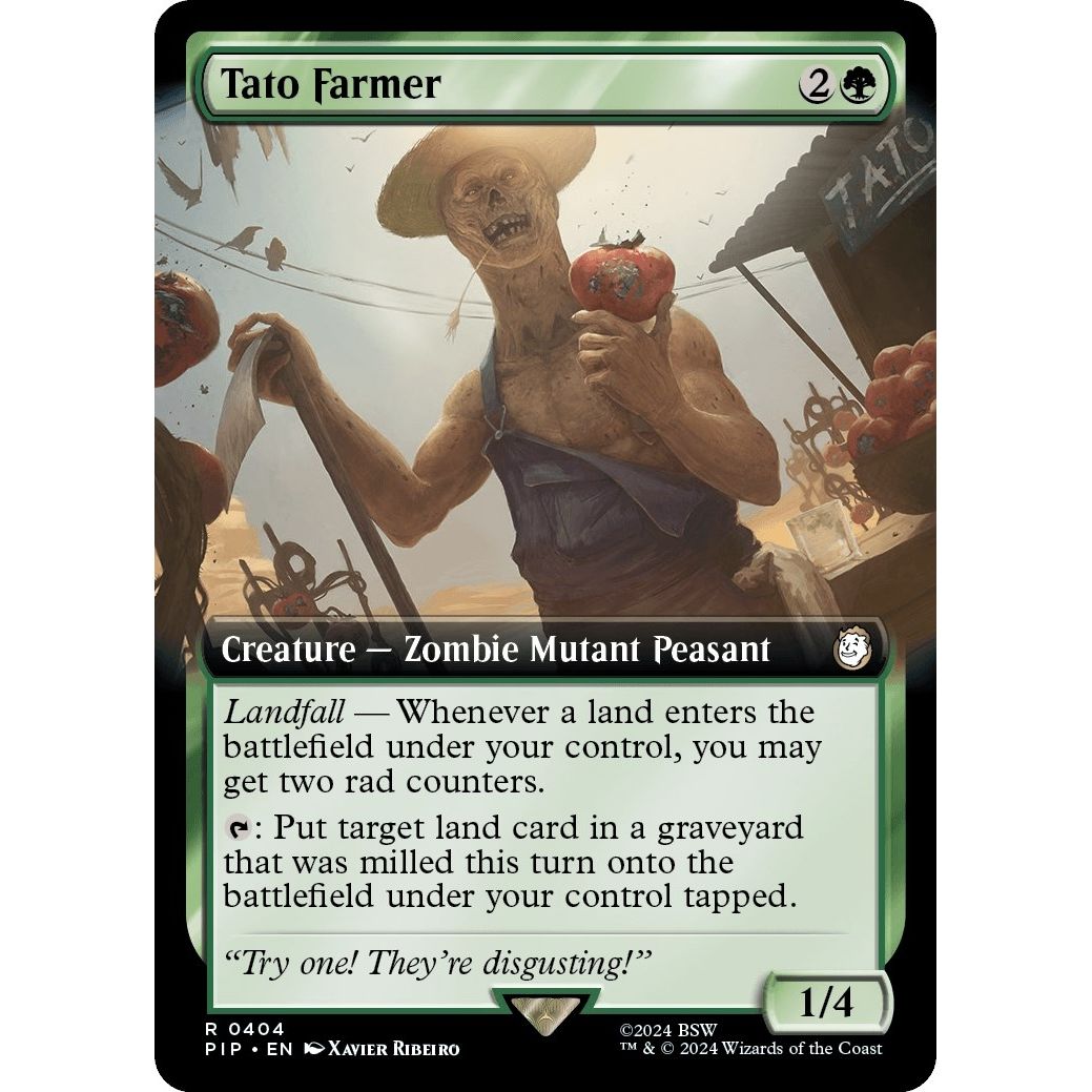 Image for Tato Farmer (Extended Art) (404) (PIP) - Magic: The Gathering