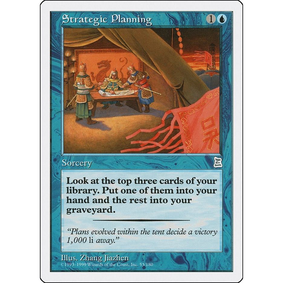 Image for Strategic Planning (53) (PTK) - Magic: The Gathering