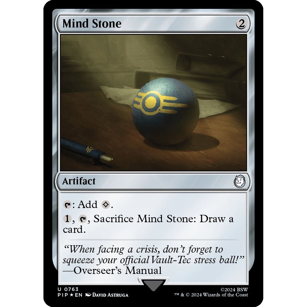 Image for Mind Stone (Surge Foil) (763) (PIP) - Magic: The Gathering
