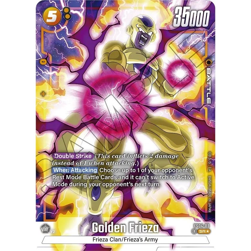 Image for Golden Frieza (Bonus Pack Alternate Art) (FS04-03) (FS04) - Dragon Ball Super: Fusion World