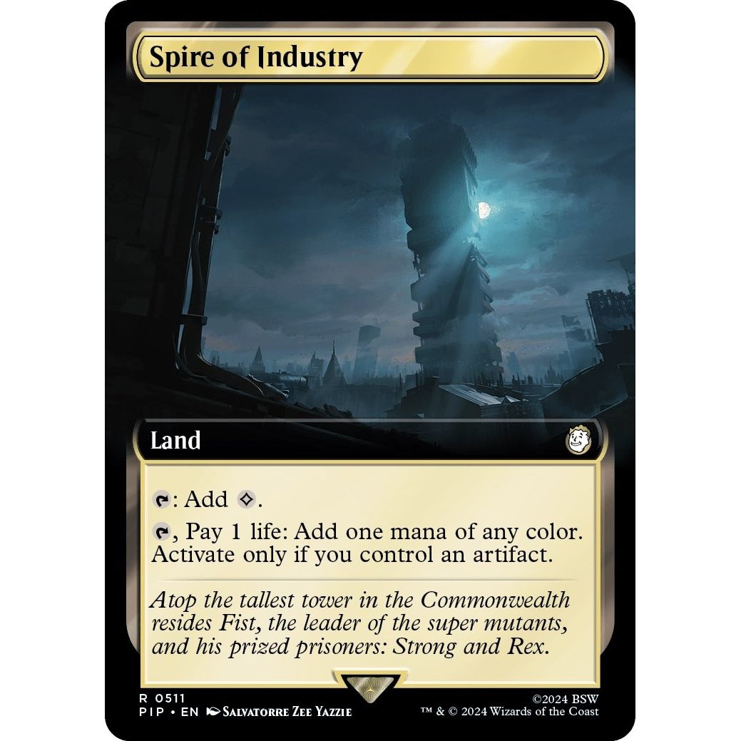 Image for Spire of Industry (Extended Art) (511) (PIP) - Magic: The Gathering