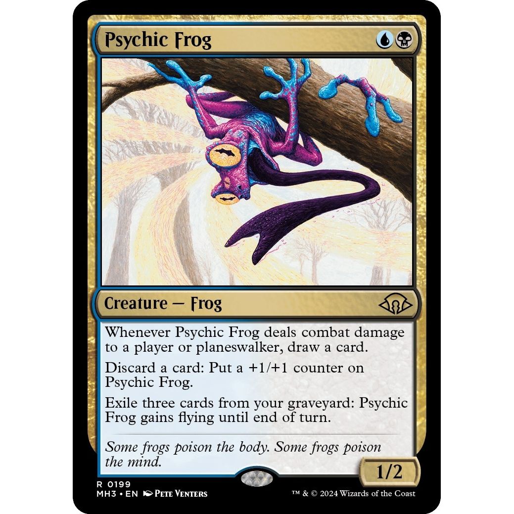 Image for Psychic Frog (199) (MH3) - Magic: The Gathering