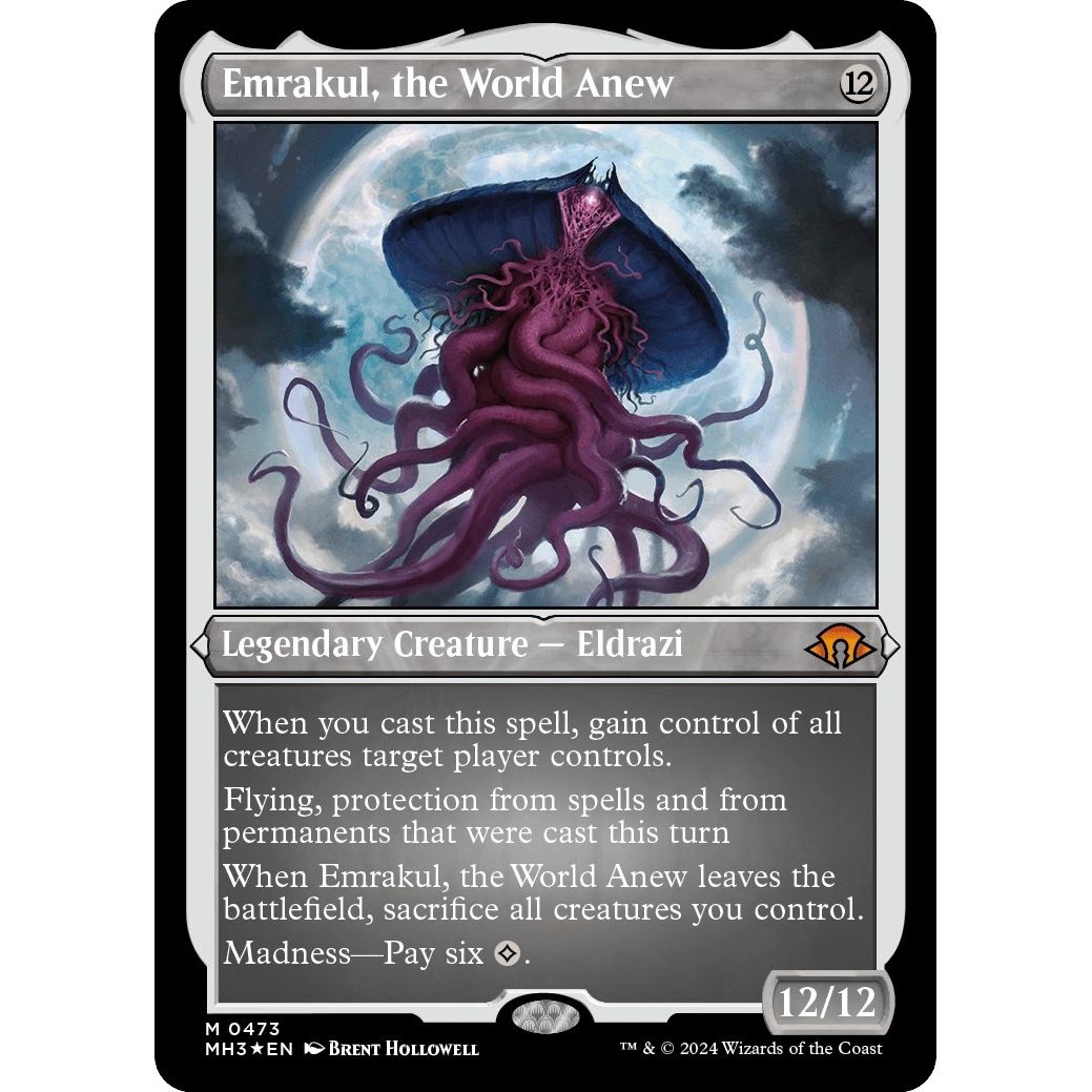 Image for Emrakul, the World Anew (Foil Etched) (473) (MH3) - Magic: The Gathering