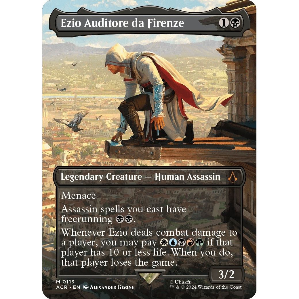 Image for Ezio Auditore da Firenze (Borderless) (113) (ACR) - Magic: The Gathering
