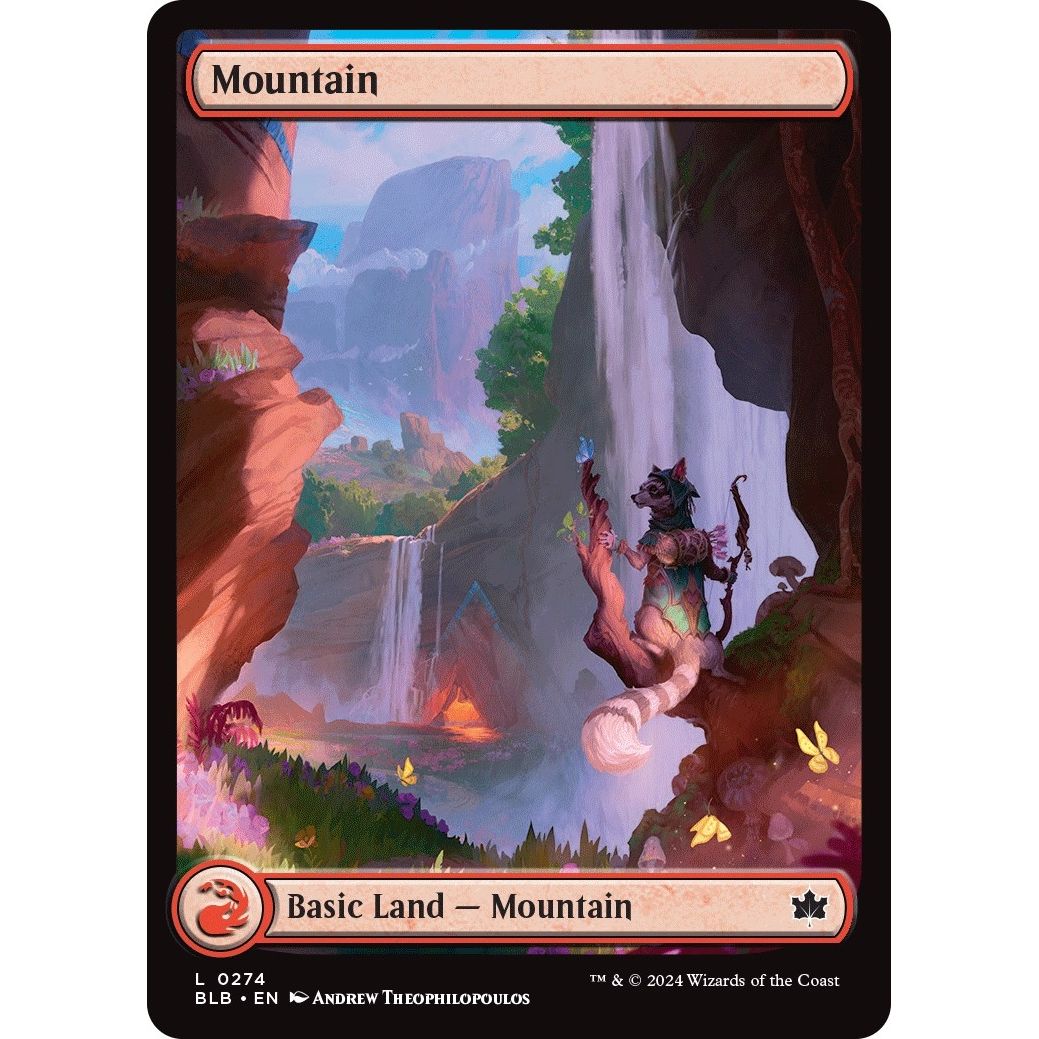 Image for Mountain (0274) (274) (BLB) - Magic: The Gathering