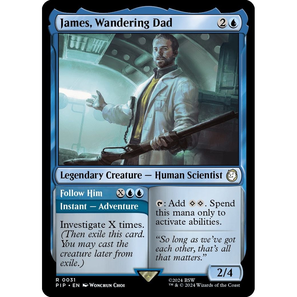 Image for James, Wandering Dad (31) (PIP) - Magic: The Gathering