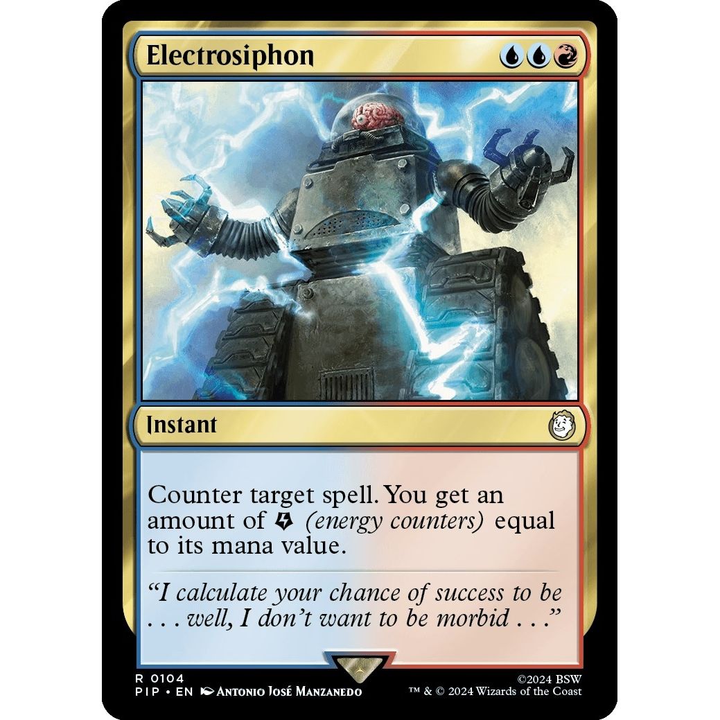 Image for Electrosiphon (104) (PIP) - Magic: The Gathering