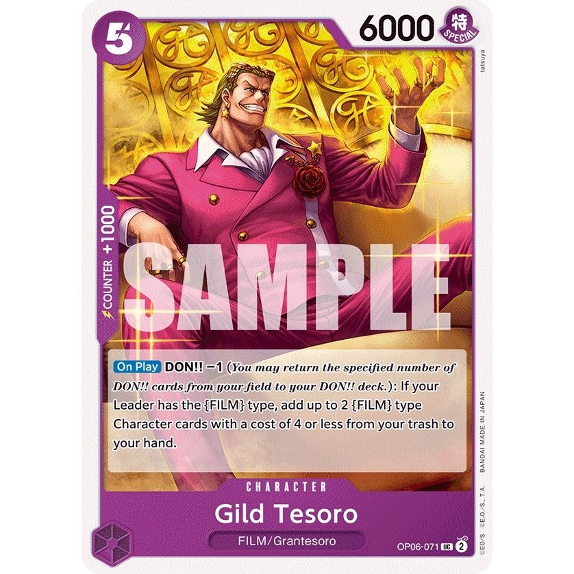 Image for Gild Tesoro (OP06-071) (OP06) - One Piece Card Game