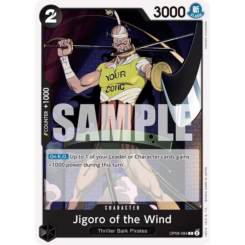 Image for Jigoro of the Wind (OP06-084) (OP06) - One Piece Card Game