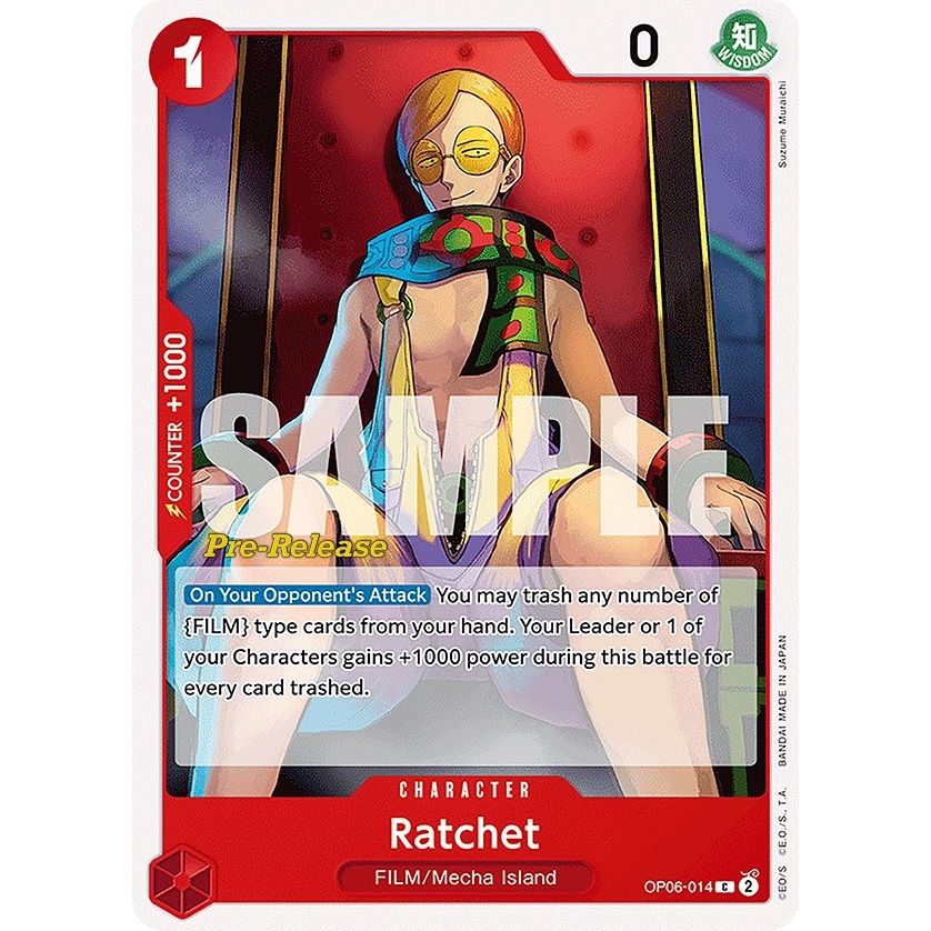 Image for Ratchet (OP06-014) (OP06 PRE) - One Piece Card Game