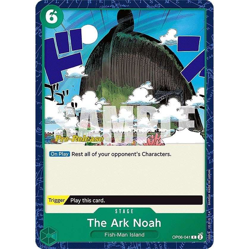 Image for The Ark Noah (OP06-041) (OP06 PRE) - One Piece Card Game