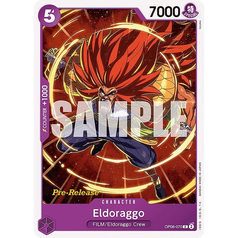 Image for Eldoraggo (OP06-070) (OP06 PRE) - One Piece Card Game