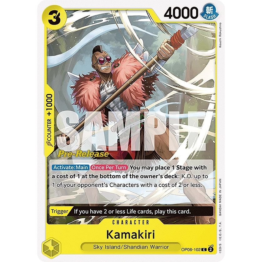 Image for Kamakiri (OP06-102) (OP06 PRE) - One Piece Card Game