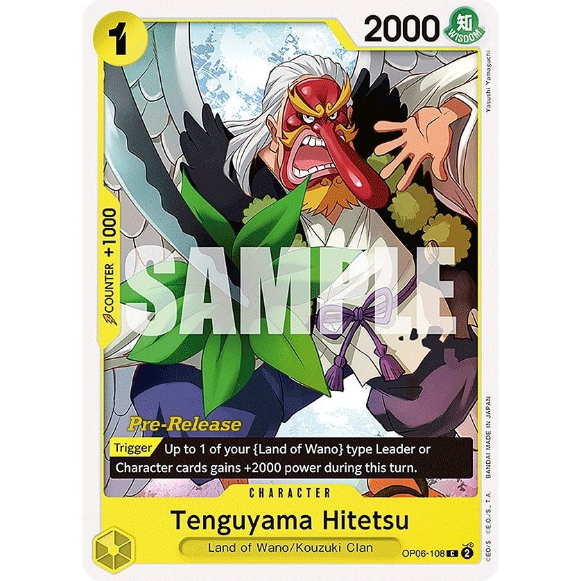 Image for Tenguyama Hitetsu (OP06-108) (OP06 PRE) - One Piece Card Game