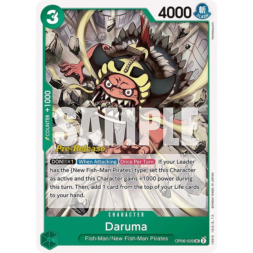 Image for Daruma (OP06-029) (OP06 PRE) - One Piece Card Game
