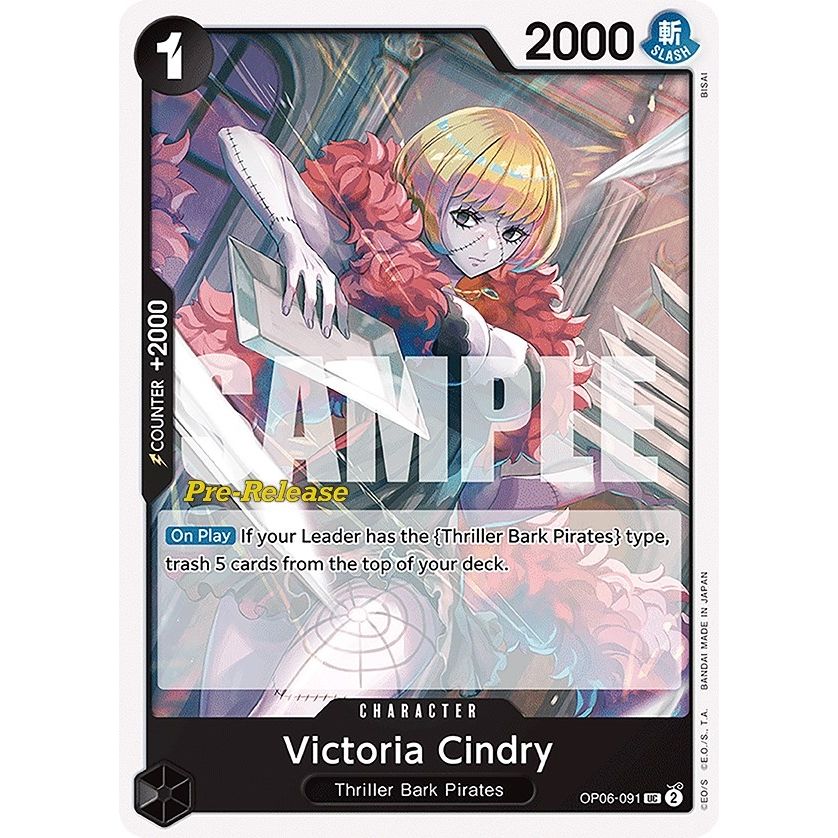 Image for Victoria Cindry (OP06-091) (OP06 PRE) - One Piece Card Game