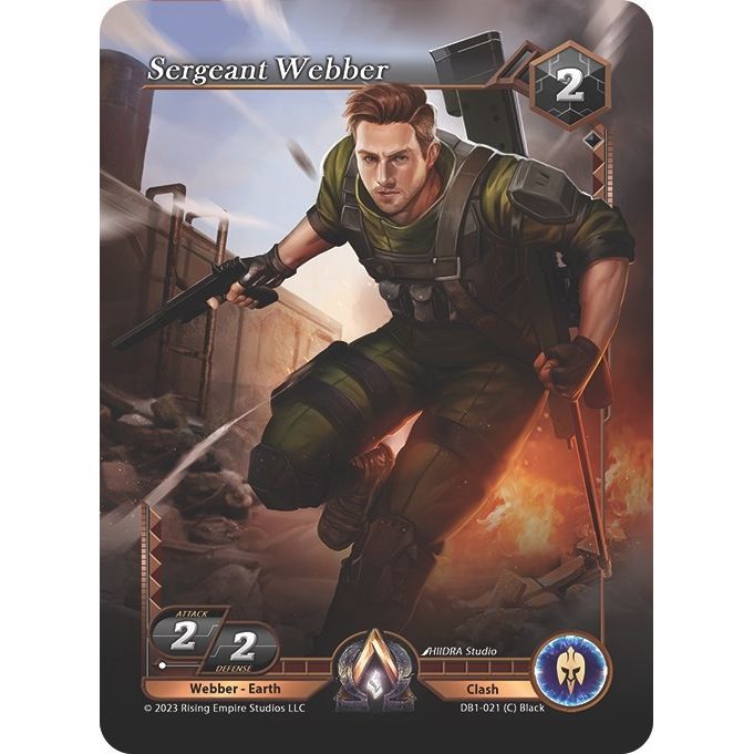 Image for Sergeant Webber (DB1-021) (DB1) - Alpha Clash