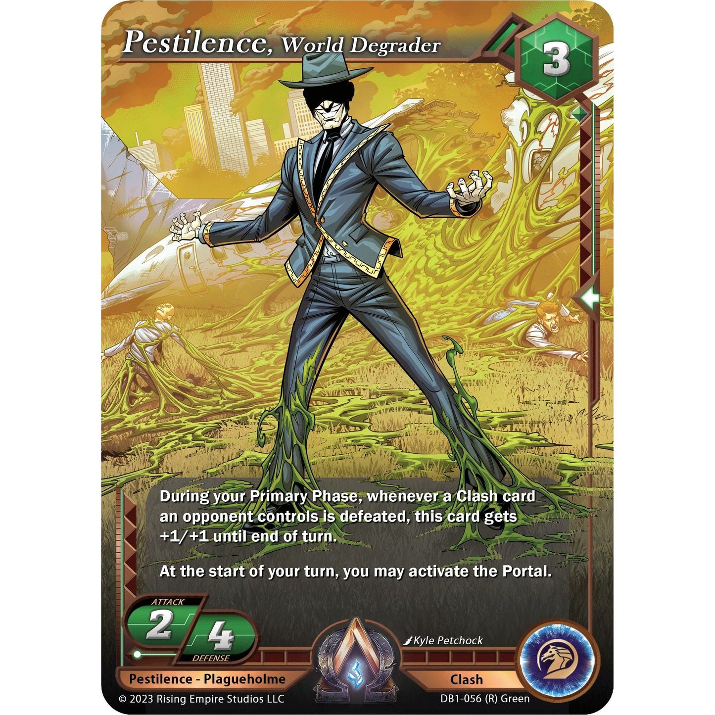 Image for Pestilence, World Degrader (DB1-056) (DB1) - Alpha Clash