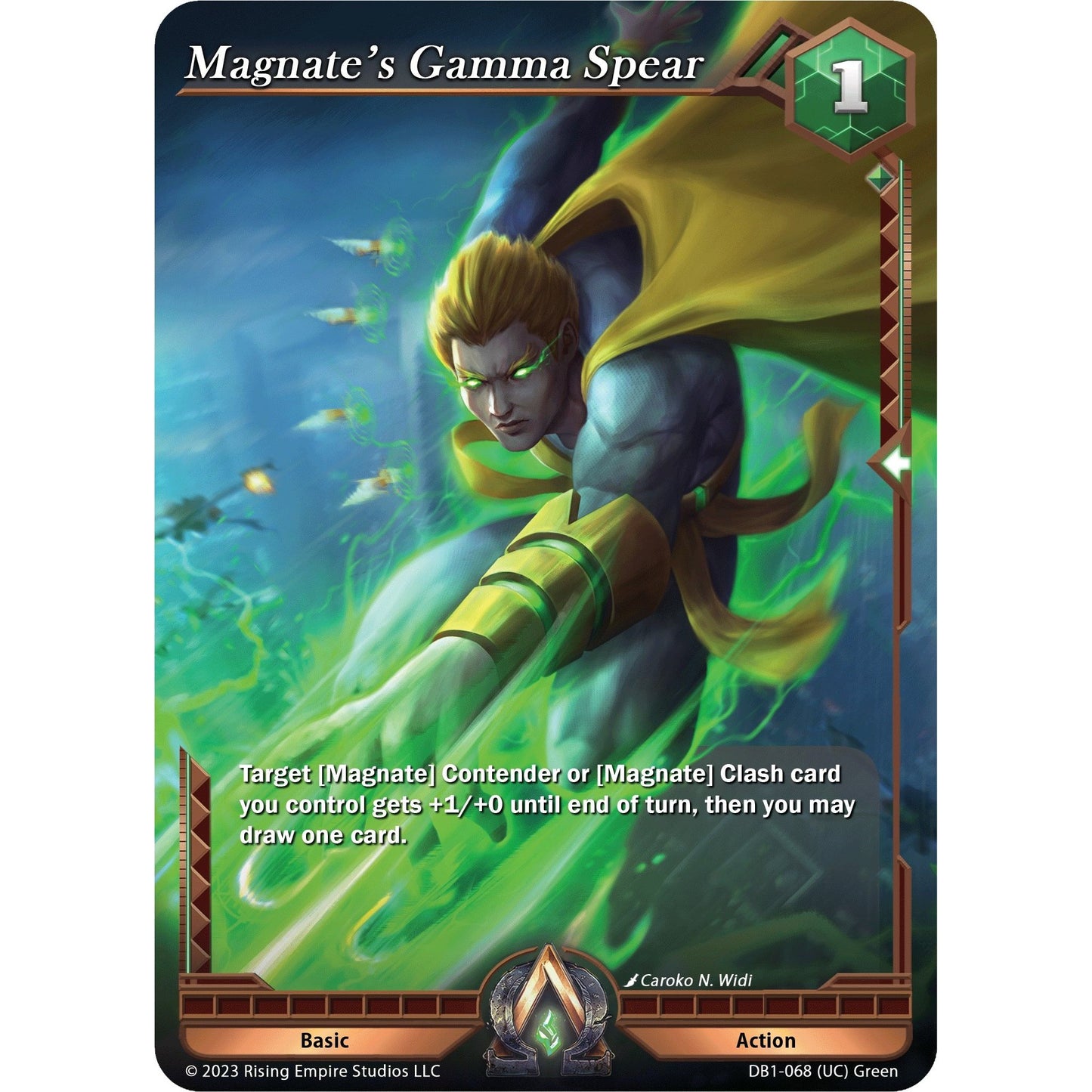 Image for Magnate's Gamma Spear (DB1-068) (DB1) - Alpha Clash