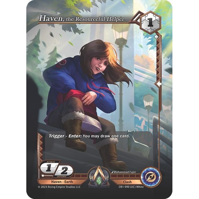 Image for Haven, the Resourceful Helper (DB1-090) (DB1) - Alpha Clash