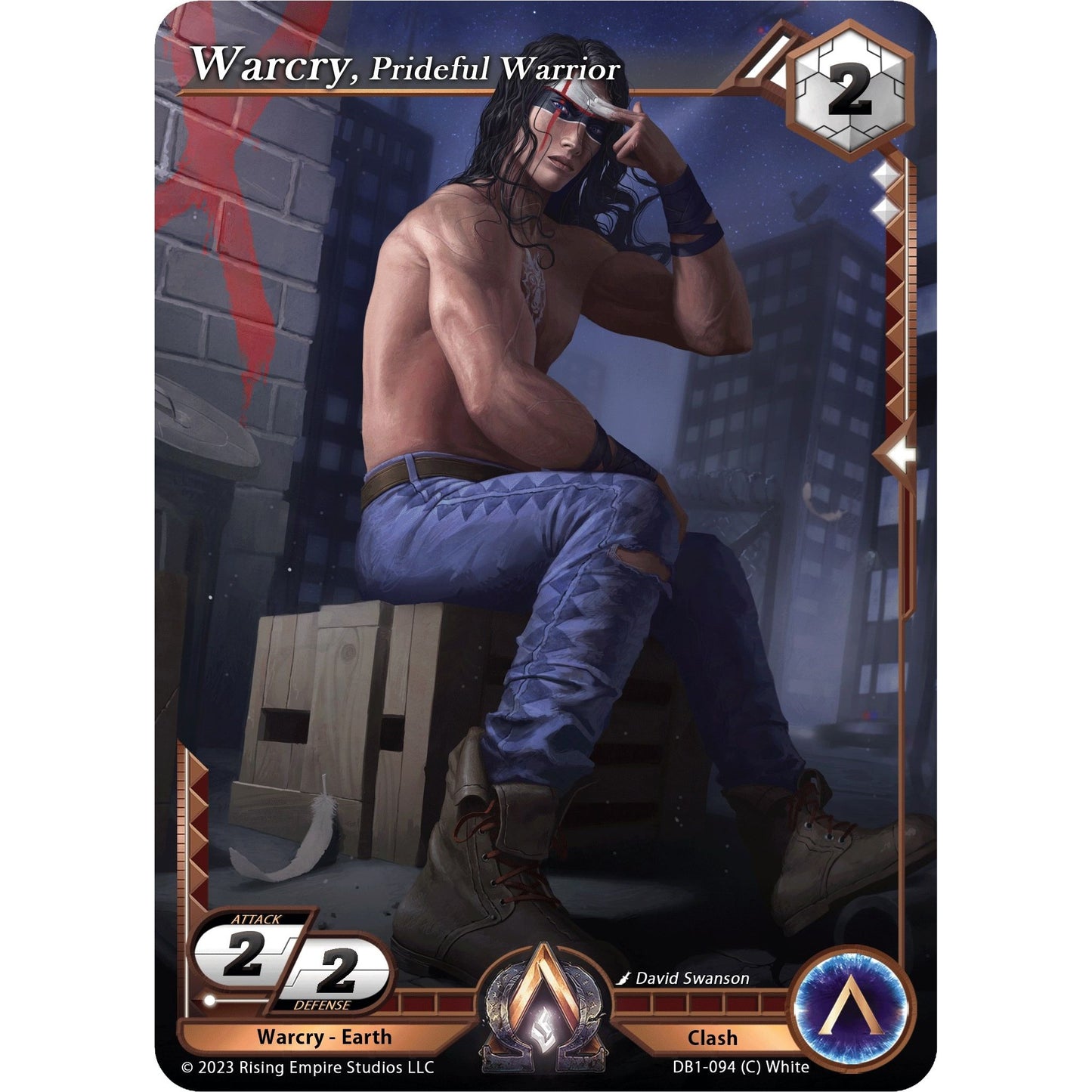 Image for Warcry, Prideful Warrior (DB1-094) (DB1) - Alpha Clash