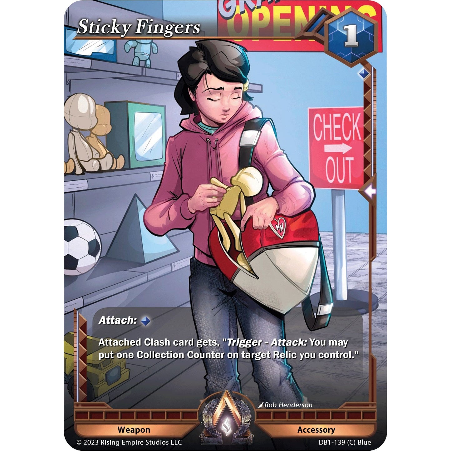 Image for Sticky Fingers (DB1-139) (DB1) - Alpha Clash