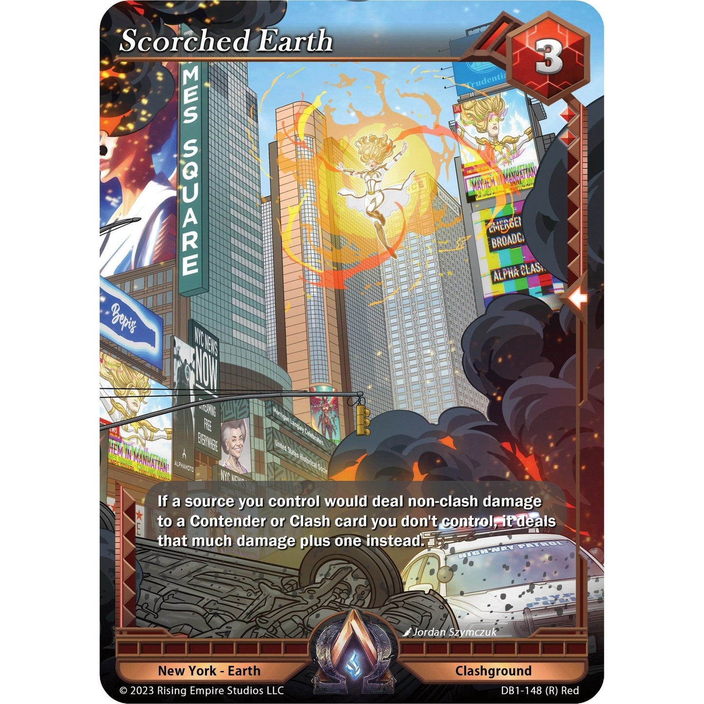 Image for Scorched Earth (DB1-148) (DB1) - Alpha Clash