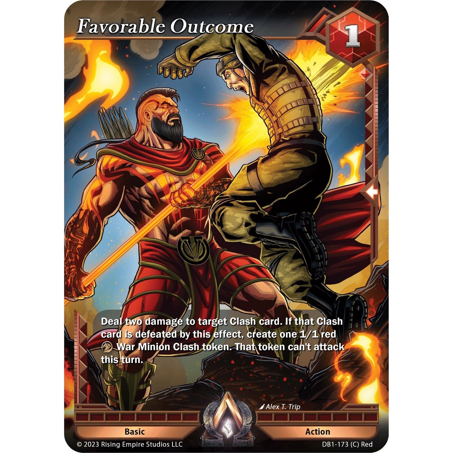 Image for Favorable Outcome (DB1-173) (DB1) - Alpha Clash