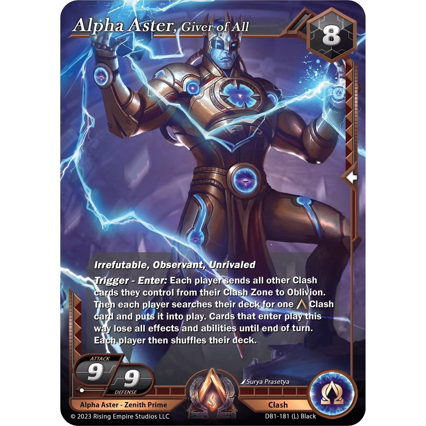 Image for Alpha Aster, Giver of All (DB1-181) (DB1) - Alpha Clash