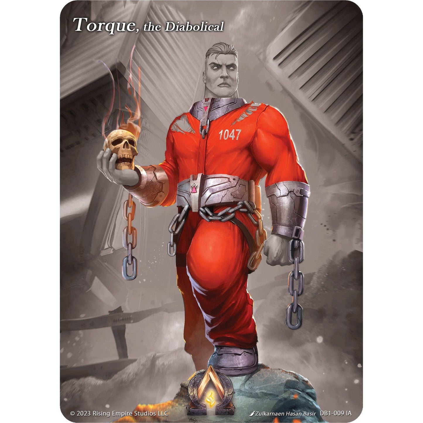 Image for Torque, the Diabolical (Iconic Art) (DB1-009 IA) (DB1) - Alpha Clash