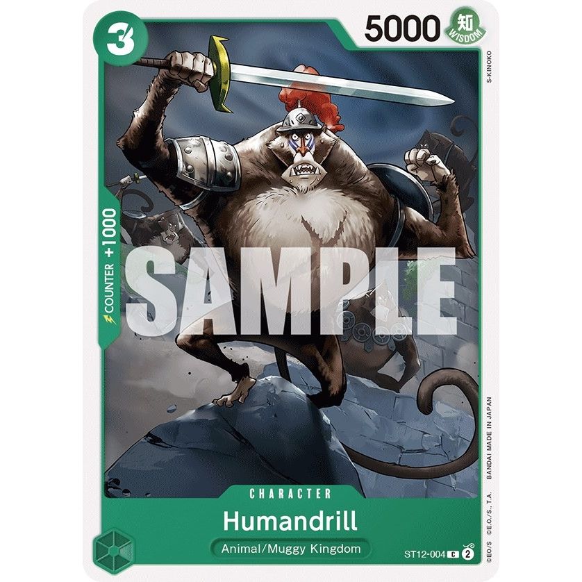 Image for Humandrill (ST12-004) (ST-12) - One Piece Card Game
