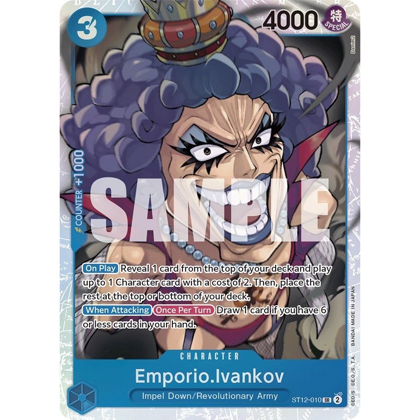 Image for Emporio.Ivankov (ST12-010) (ST-12) - One Piece Card Game