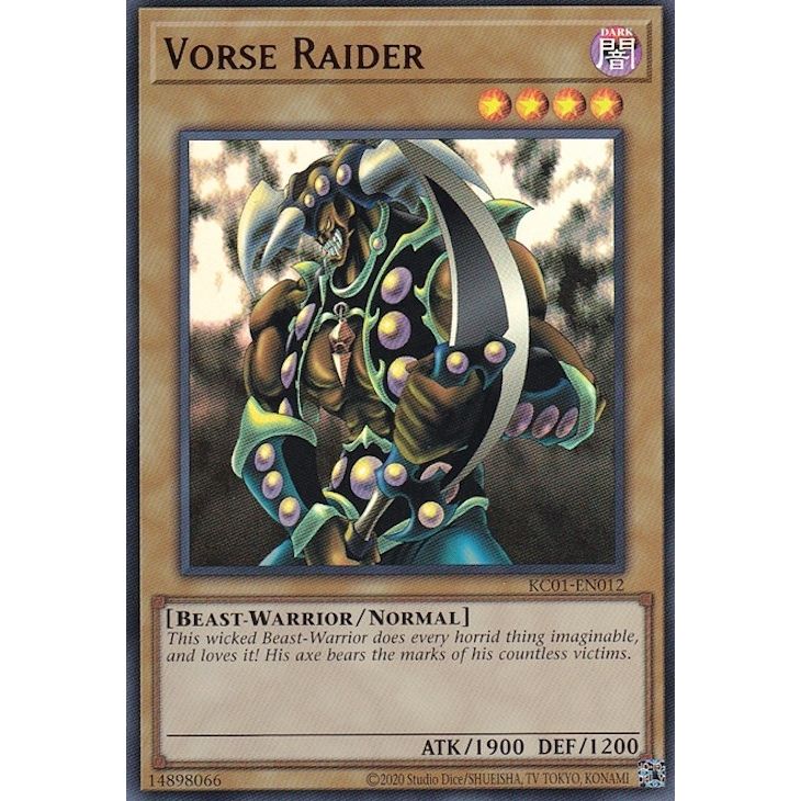 Image for Vorse Raider (KC01-EN012) (KC01) - YuGiOh