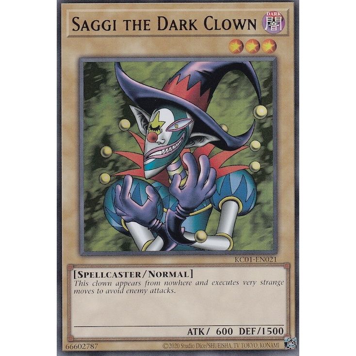 Image for Saggi the Dark Clown (KC01-EN021) (KC01) - YuGiOh