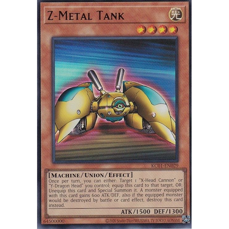 Image for Z-Metal Tank (KC01-EN029) (KC01) - YuGiOh