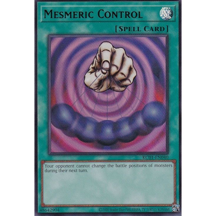 Image for Mesmeric Control (KC01-EN040) (KC01) - YuGiOh