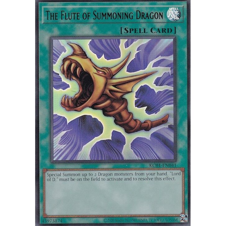 Image for The Flute of Summoning Dragon (KC01-EN041) (KC01) - YuGiOh