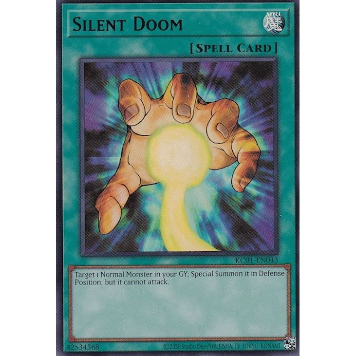 Image for Silent Doom (KC01-EN043) (KC01) - YuGiOh