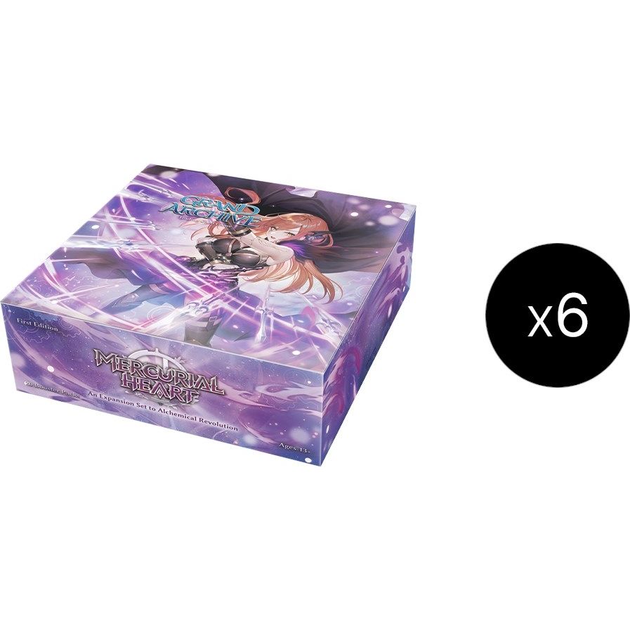Image for Mercurial Heart 1st Edition Booster Box Case - Grand Archive TCG