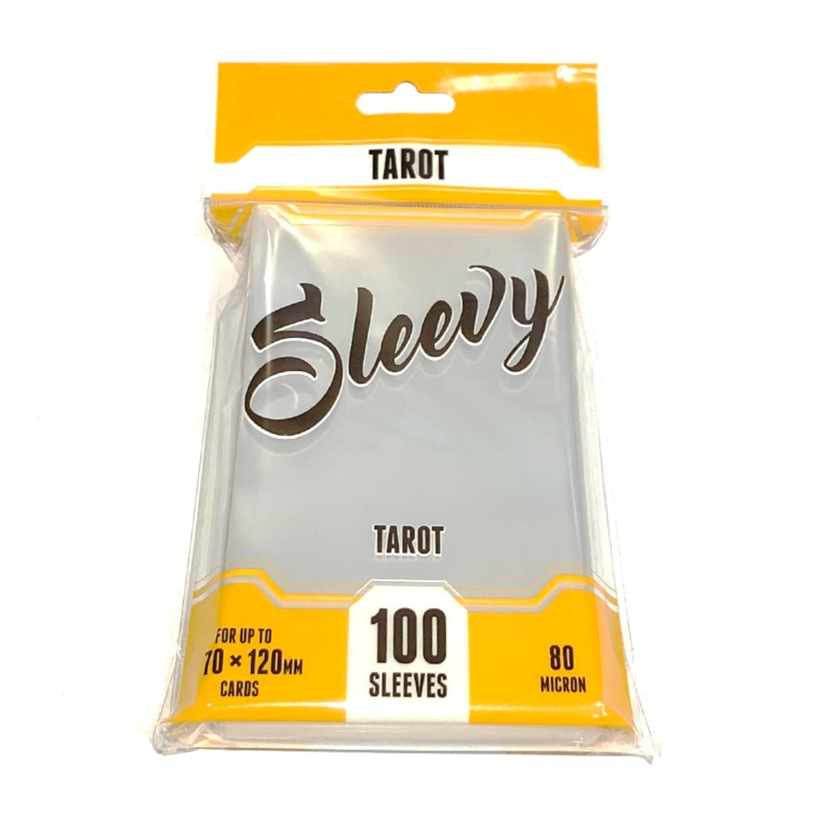 Image for Sleevy Tarot Card Sleeves - Clear (100-Pack) - Card Sleeves