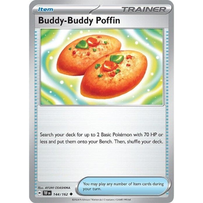 Image for Buddy-Buddy Poffin (144/162) (TEF) - Pokemon