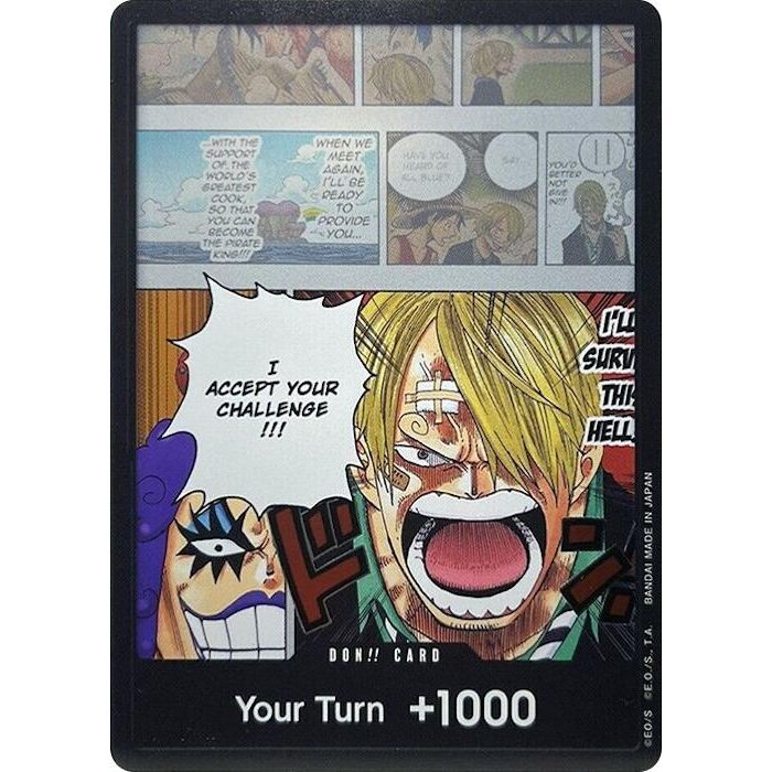 Image for DON!! Card (Ivankov & Sanji) (Double Pack Set Vol. 3) (OP06) - One Piece Card Game