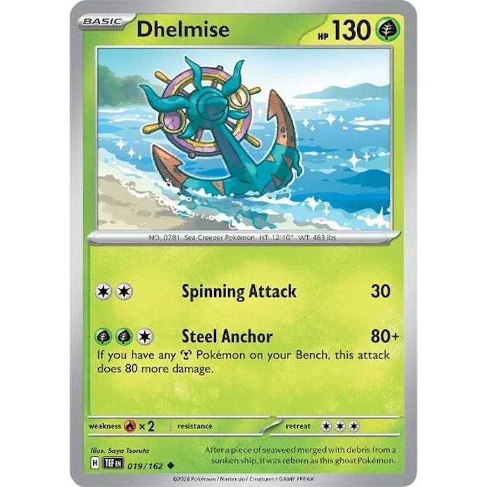 Image for Dhelmise (019/162) (TEF) - Pokemon
