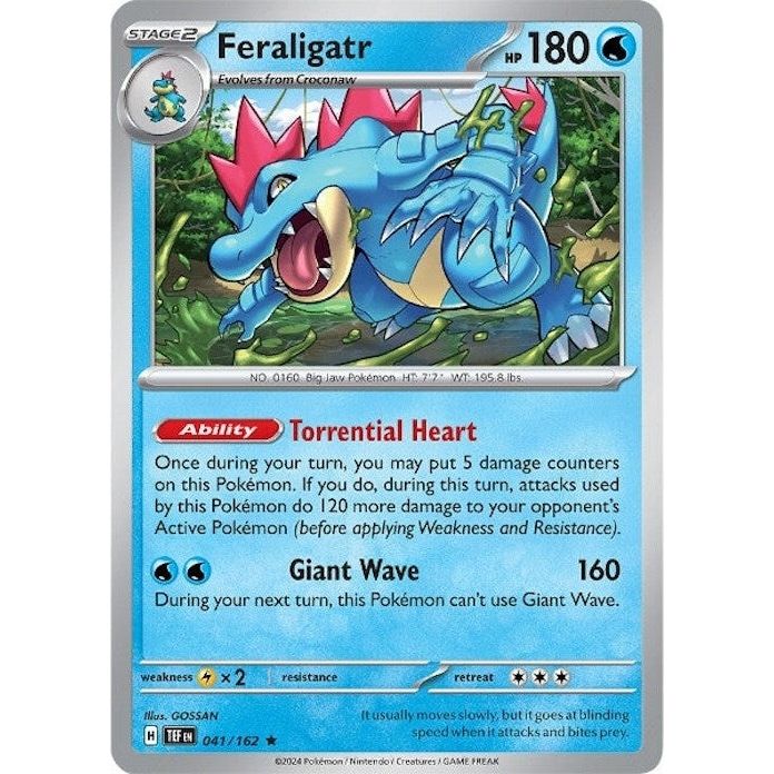 Image for Feraligatr (041/162) (TEF) - Pokemon