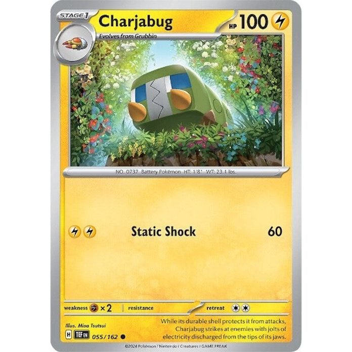 Image for Charjabug (055/162) (TEF) - Pokemon